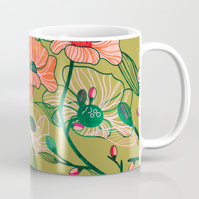 Twinning #illustration #pattern Coffee Mug Gallery Image 1