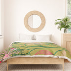 Twinning #illustration #pattern Duvet Cover Gallery Image 3
