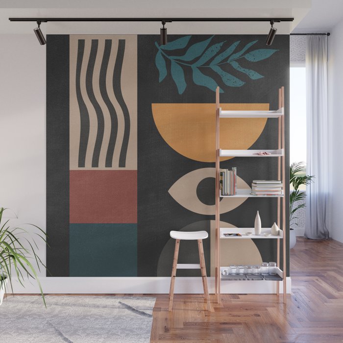 Geometric Abstraction 237 Wall Mural Gallery Image 1