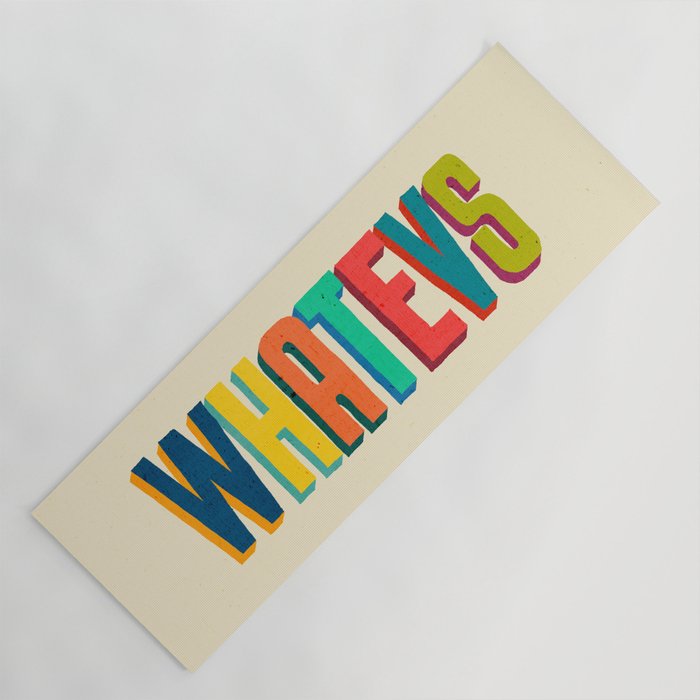 Whatevs Yoga Mat Gallery Image 1