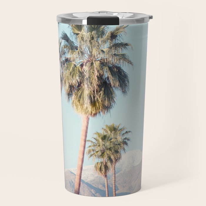 Palm Springs Palm Trees Travel Mug Gallery Image 1