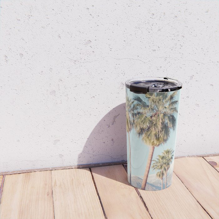 Palm Springs Palm Trees Travel Mug Gallery Image 4
