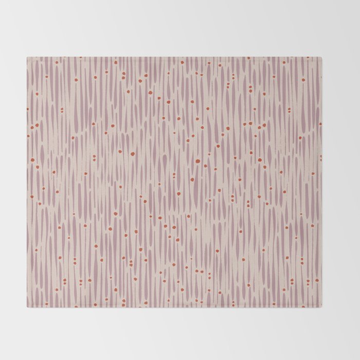 Simple Hand Drawn Pattern #14 Throw Blanket Gallery Image 2