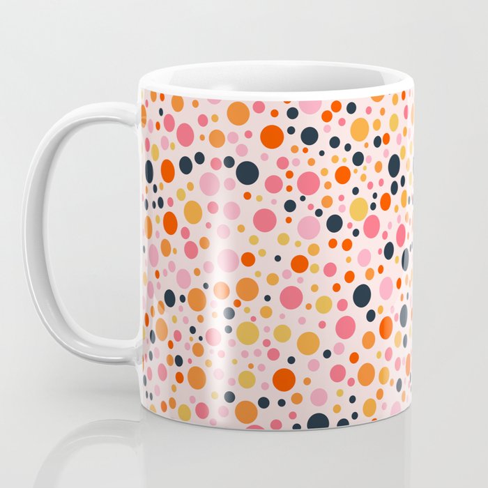 Bubbles: PATTERN 09 | The Peach Edition Coffee Mug Gallery Image 3