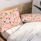 Bubbles: PATTERN 09 | The Peach Edition Pillow Sham Gallery Image 2