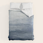 Indigo Abstract Painting | No.2 Comforter Gallery Image 6