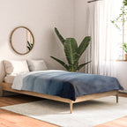 Indigo Abstract Painting | No.2 Comforter Gallery Image 2