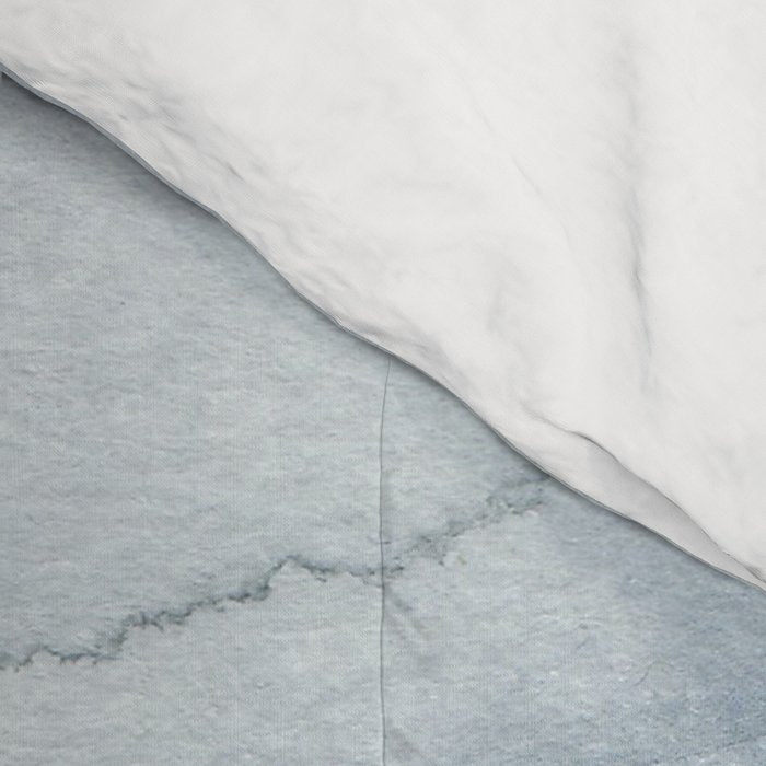 Indigo Abstract Painting | No.2 Comforter Gallery Image 4