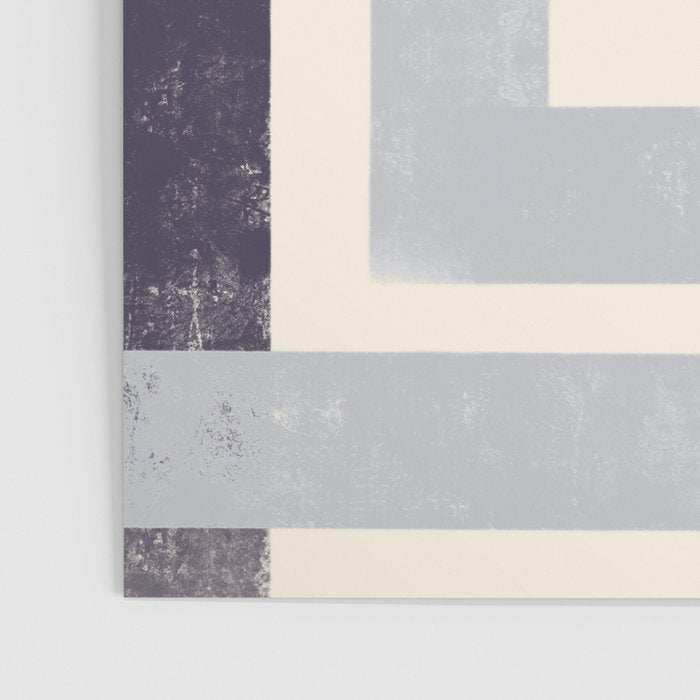 Modern Maze Abstract Geometric Painting  Poster Gallery Image 3