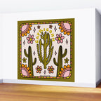 Capricorn Cactus Wall Mural Gallery Image 2