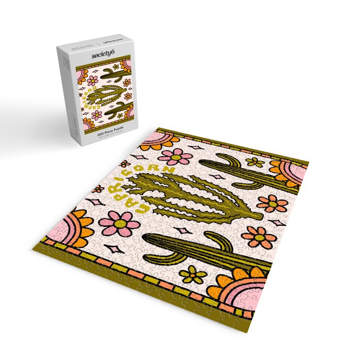Capricorn Cactus Jigsaw Puzzle Gallery Image 2