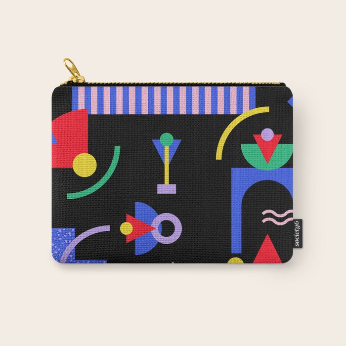 Memphis pattern 89 - 80s / 90s Retro Carry All Pouch Gallery Image 1