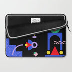 Memphis pattern 89 - 80s / 90s Retro Laptop Sleeve Gallery Image 2