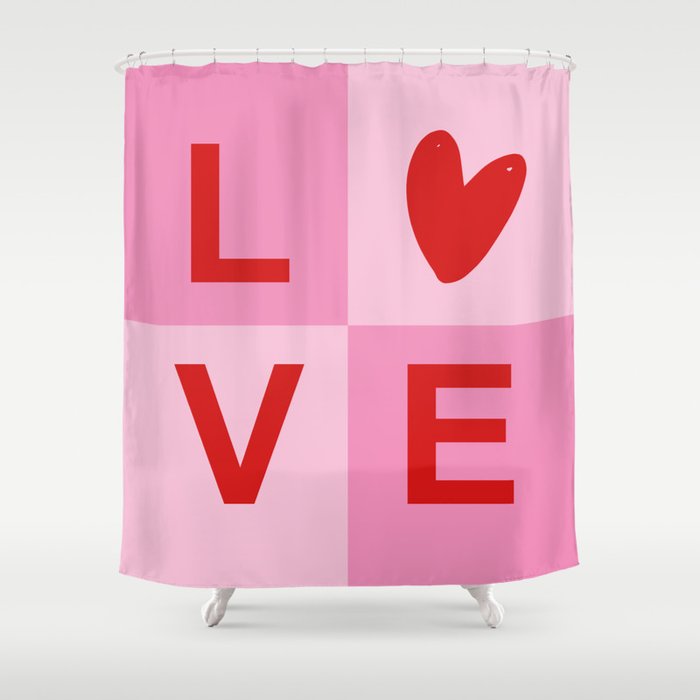Sweet Love Shower Curtain Gallery Image 1