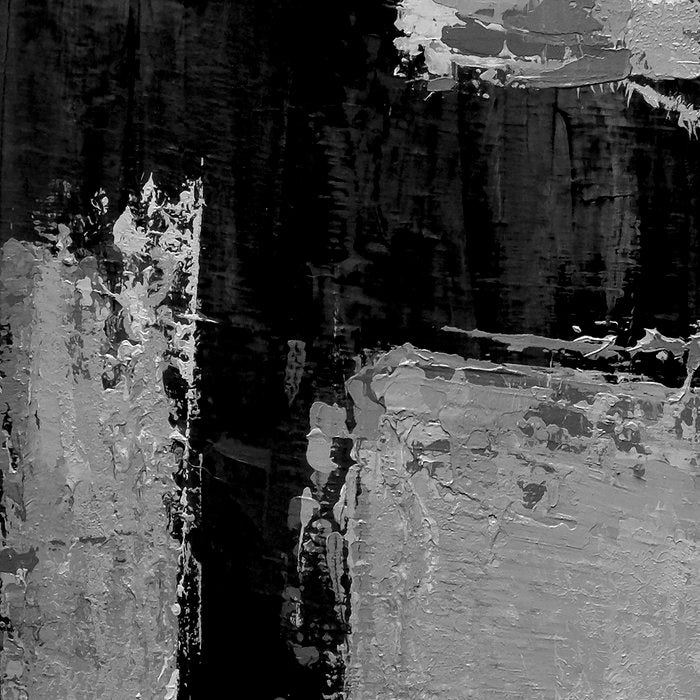 Black and White Textured Abstract Modern Monochrome Wall Art Coffee Mug Gallery Image 2