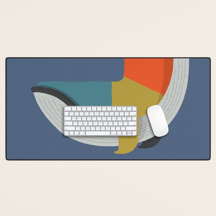 Blue Whale Desk Mat Gallery Image 1