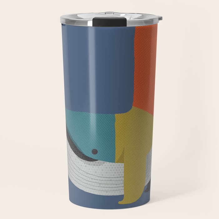 Blue Whale Travel Mug Gallery Image 1