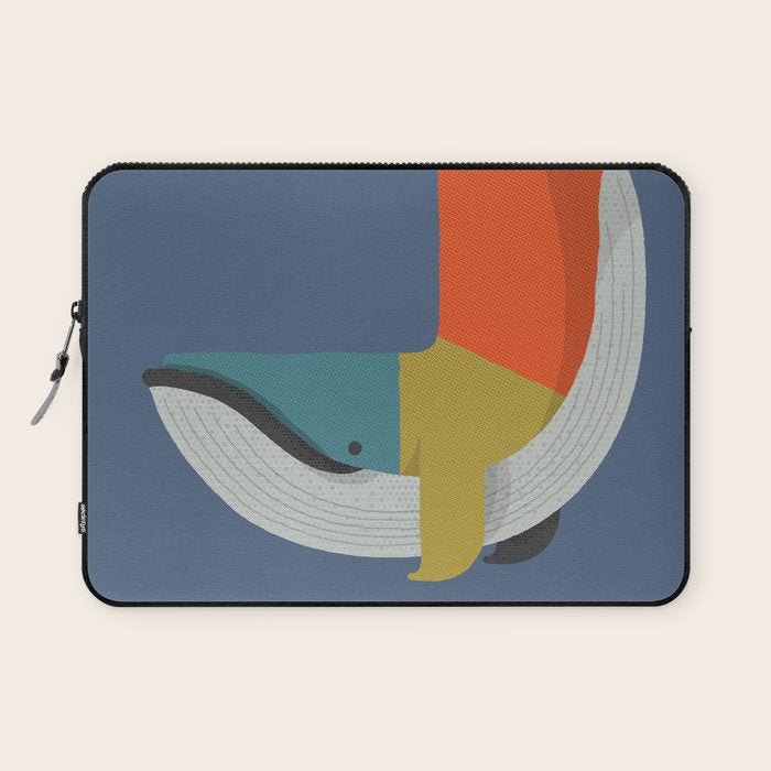Blue Whale Laptop Sleeve Gallery Image 1