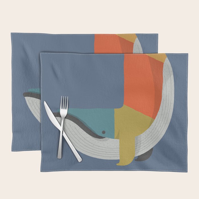 Blue Whale Placemat Gallery Image 1