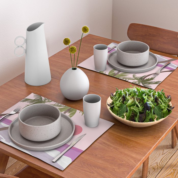 Tropical Landscape 01 Placemat Gallery Image 2