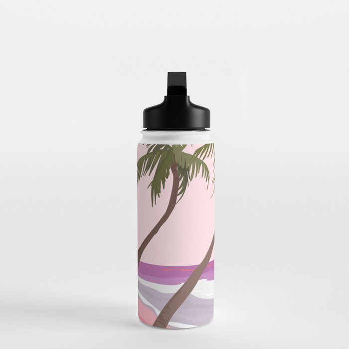 Tropical Landscape 01 Water Bottle Gallery Image 3