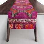 vintage Moroccan carpet Table Runner Gallery Image 1