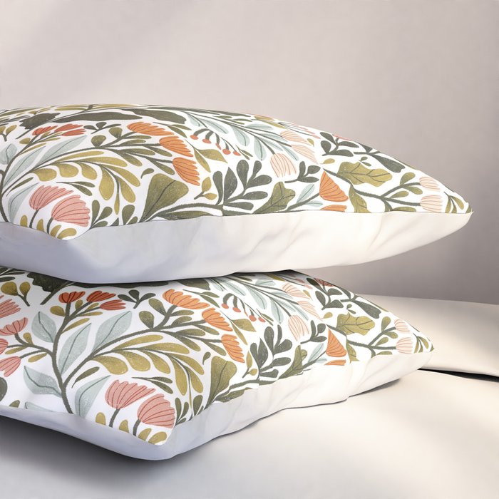 Month of May ~ white Pillow Sham Gallery Image 3