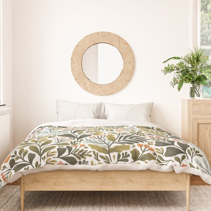 Month of May ~ white Duvet Cover Gallery Image 3