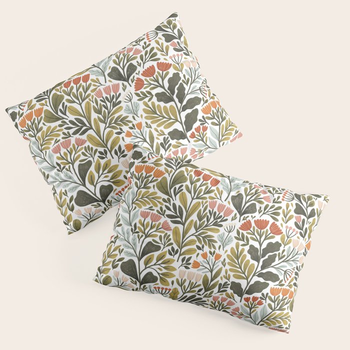 Month of May ~ white Pillow Sham Gallery Image 3