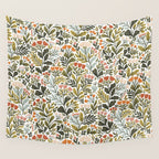 Month of May ~ white Wall Tapestry Gallery Image 4