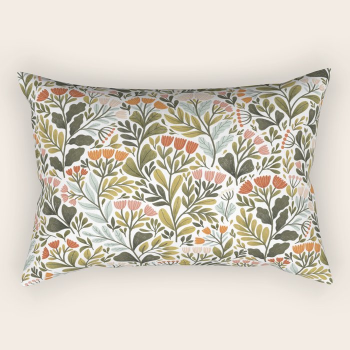 Month of May ~ white Rectangular Pillow Gallery Image 2
