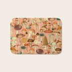 Mushroom Forest Bath Mat Gallery Image 1