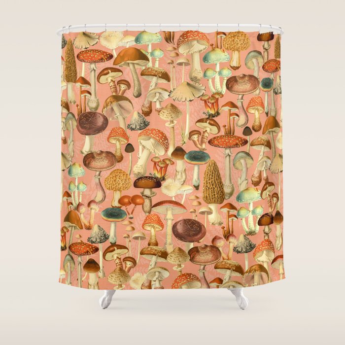 Mushroom Forest Shower Curtain Gallery Image 1