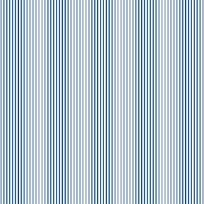 Classic Blue Mini Vertical Mattress Ticking Stripe Pattern Coffee Mug Gallery Image 2