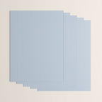 Classic Blue Mini Vertical Mattress Ticking Stripe Pattern Wrapping Paper Gallery Image 3
