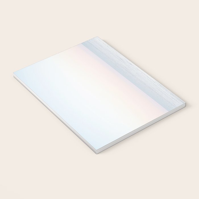 Beach Walk At Sunrise Photo | Dutch Coast Travel Photography Art Print | Egmond Aan Zee Holland In Pastel Colors Notebook Gallery Image 3