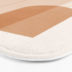 Minimal Geometric Shapes 9 Bath Mat Gallery Image 3