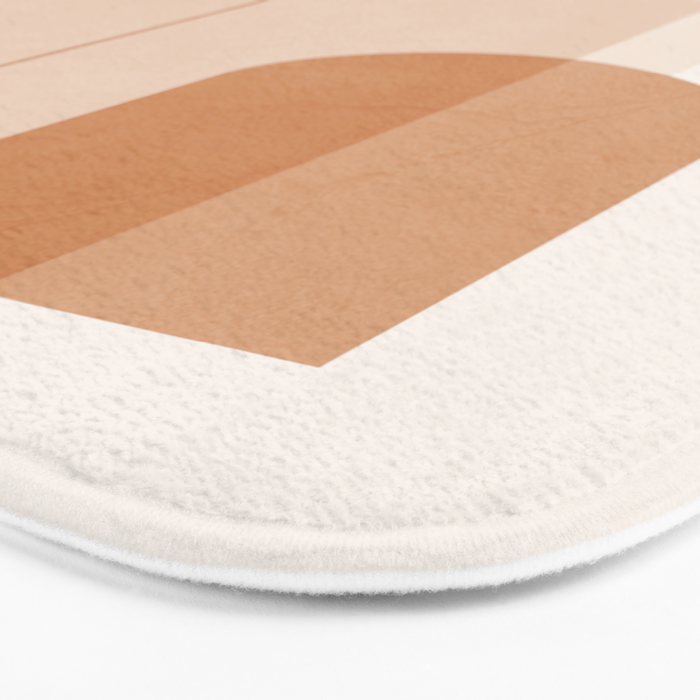Minimal Geometric Shapes 9 Bath Mat Gallery Image 3