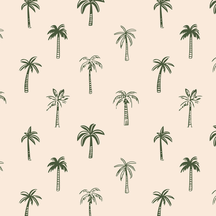 Summer palm tree doodle art pattern Coffee Mug Gallery Image 2
