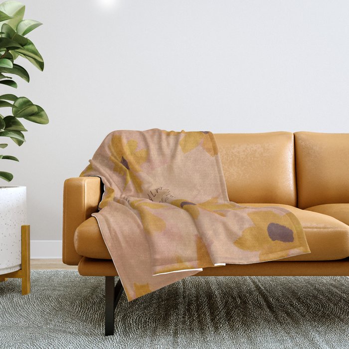 Noticing Light In The Chaos Of Things Throw Blanket Gallery Image 1