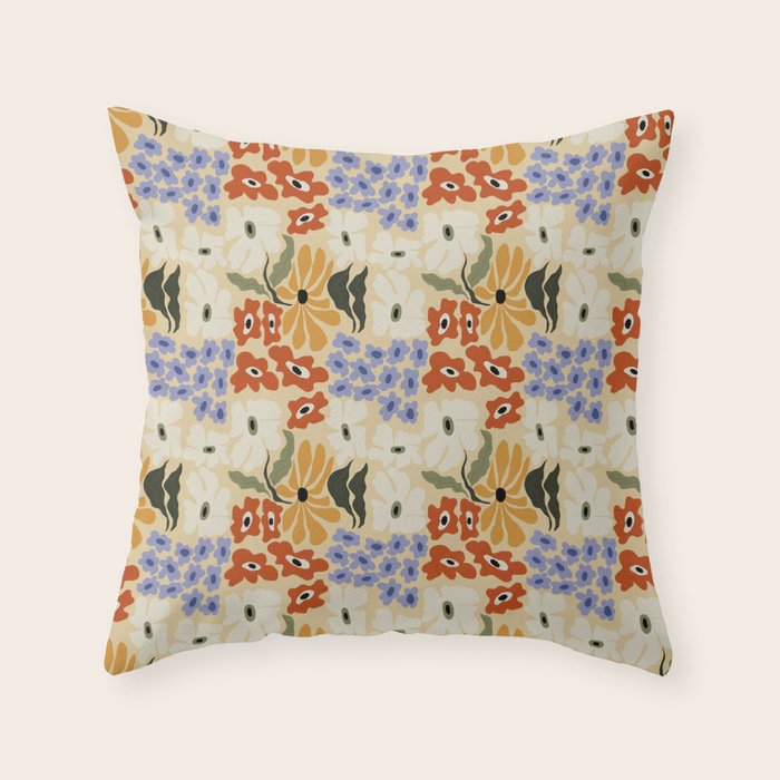 Springtime Drops Throw Pillow Gallery Image 6