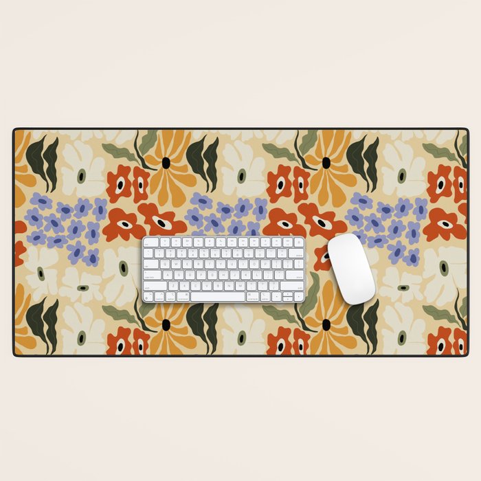 Springtime Drops Desk Mat Gallery Image 1
