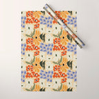 Springtime Drops Wrapping Paper Gallery Image 1