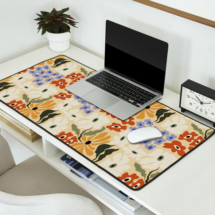 Springtime Drops Desk Mat Gallery Image 2