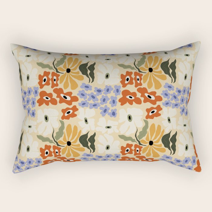 Springtime Drops Rectangular Pillow Gallery Image 2