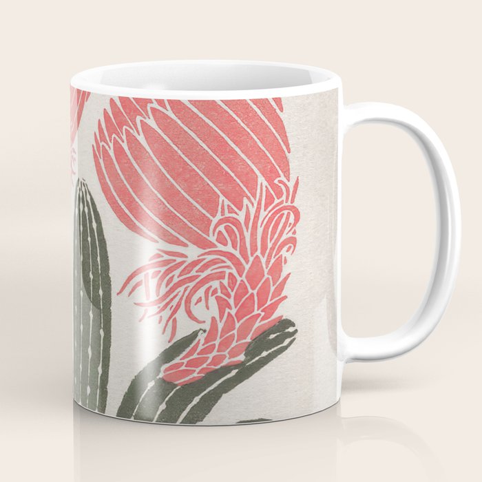 Cactus, El Maestro, Vintage Mexico Travel Poster Coffee Mug Gallery Image 1