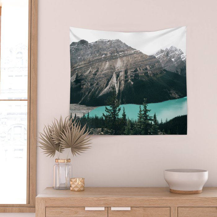 Peyto Lake II Wall Tapestry Gallery Image 2