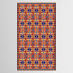 Saffron Elegance: Timeless Berber Atlas Moroccan Aesthetics Tablecloth Gallery Image 2