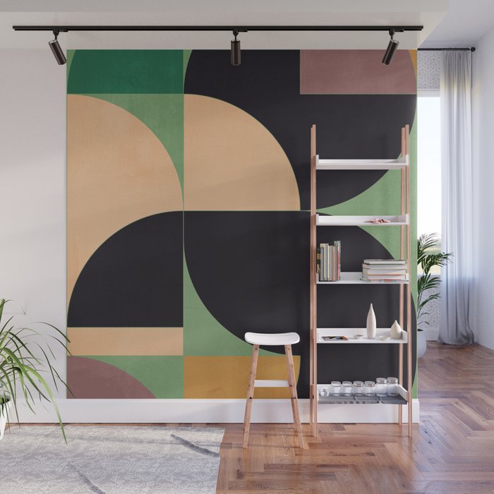 Geometric Shapes 251 Wall Mural Gallery Image 1