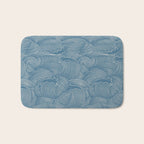 Cat Waves Pattern 2 Bath Mat Gallery Image 1